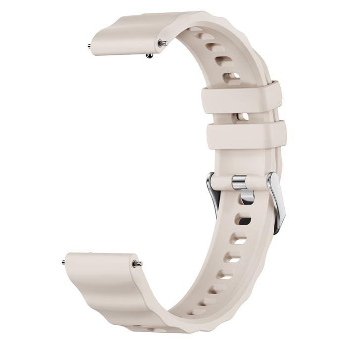 Bild 2,  Klockarmband 18 mm Quick Release Wave Silikon Starlight - Teknikhallen.se