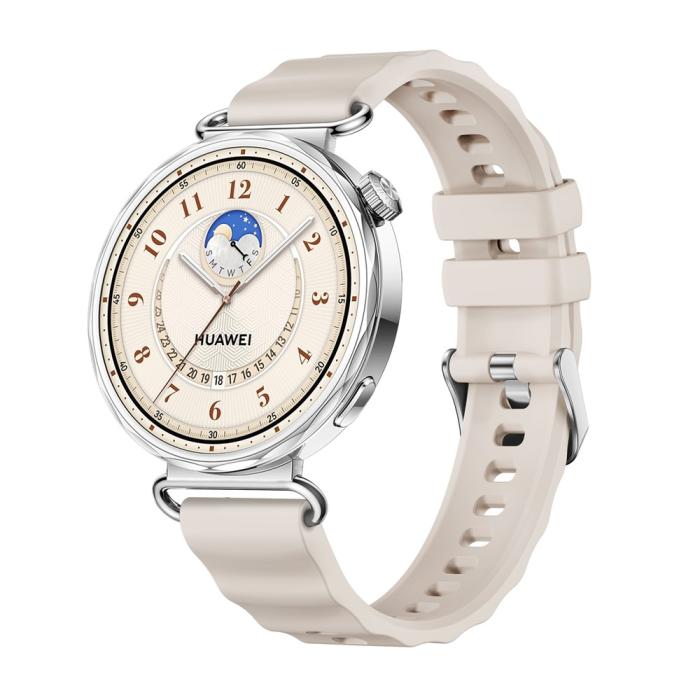 Bild 3,  Klockarmband 18 mm Quick Release Wave Silikon Starlight - Teknikhallen.se