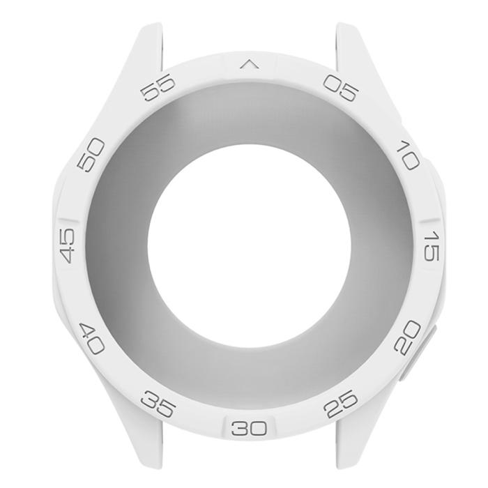 Bild 2,  Huawei Watch GT 6/5/4 46 mm Skal Silikon Vit - Teknikhallen.se