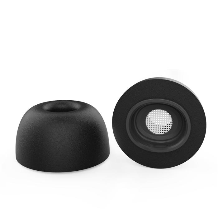 Bild 2, AHASTYLE AHASTYLE 3-PACK AirPods Pro 2/1 Öronpluggar Silikon Svart - Teknikhallen.se