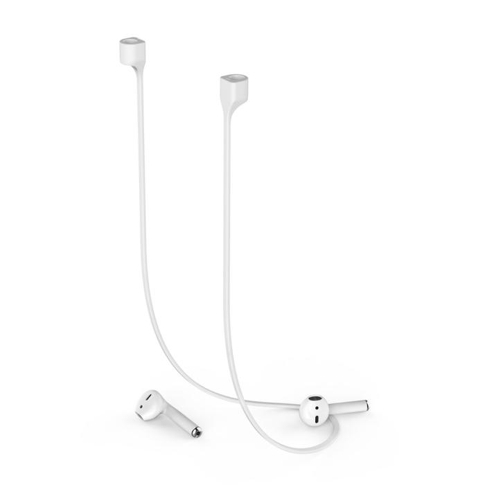 Bild 5, AHASTYLE AHASTYLE AirPods Strap Halsrem Silikon Vit - Teknikhallen.se