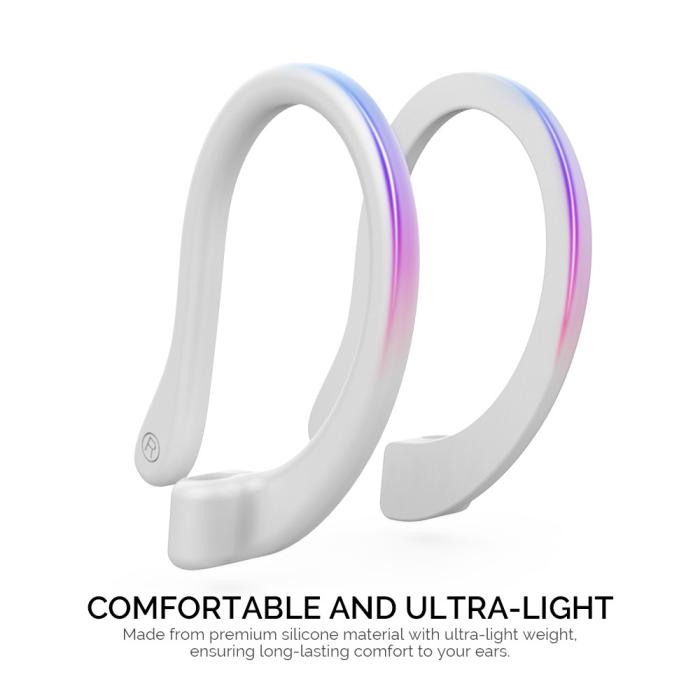 Bild 5, AHASTYLE AHASTYLE AirPods/AirPods Pro 2/1 Öronkrokar Vit - Teknikhallen.se