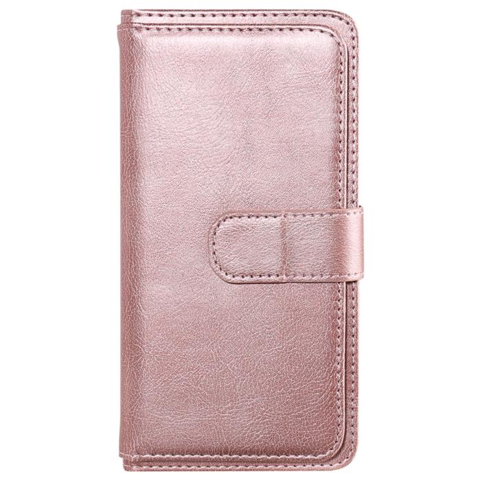 Bild 5,  Samsung Galaxy S26 Ultra Fodral Multifunktionellt Läder Roséguld - Teknikhallen.se