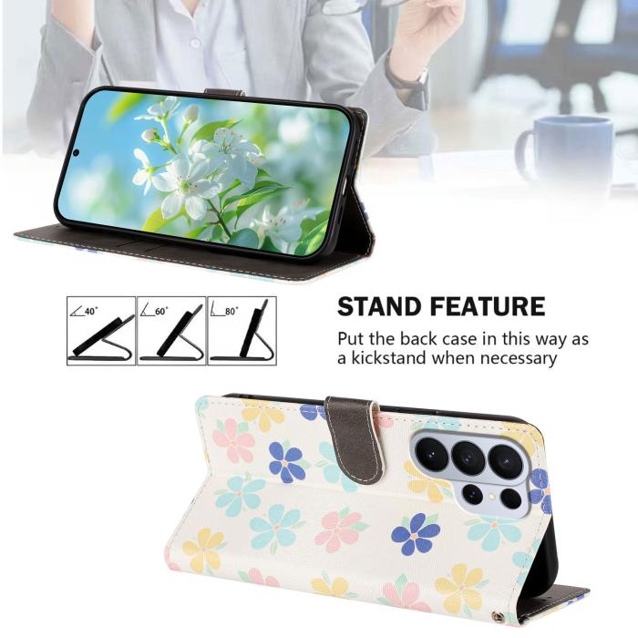 Bild 2,  Samsung Galaxy S26 Ultra Fodral Med Tryck Färgglada Blommor - Teknikhallen.se