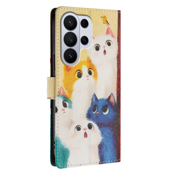 Bild 4,  Samsung Galaxy S26 Ultra Fodral Med Tryck Katter - Teknikhallen.se