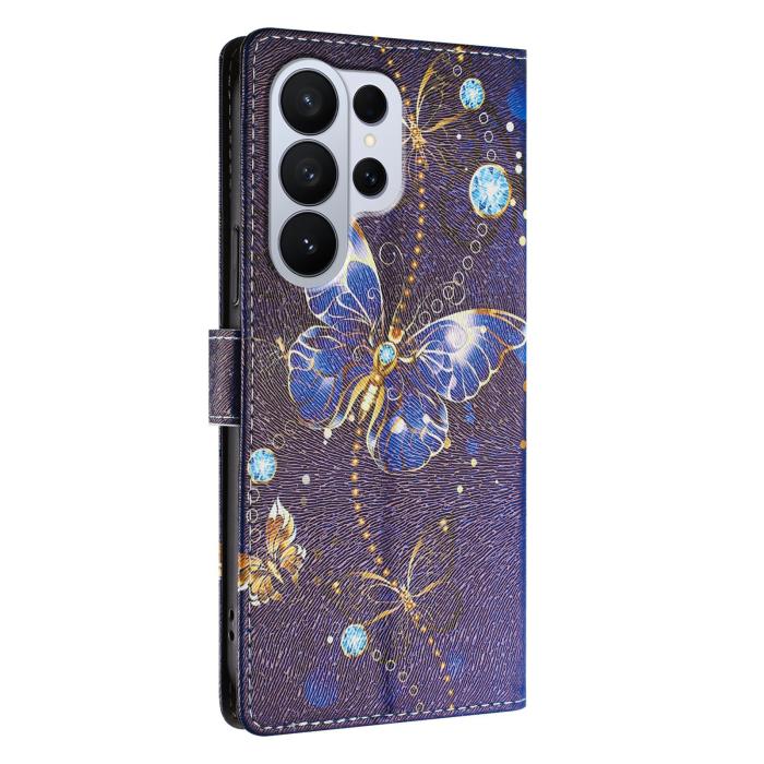 Bild 4,  Samsung Galaxy S26 Ultra Fodral Med Tryck Blå Fjäril - Teknikhallen.se