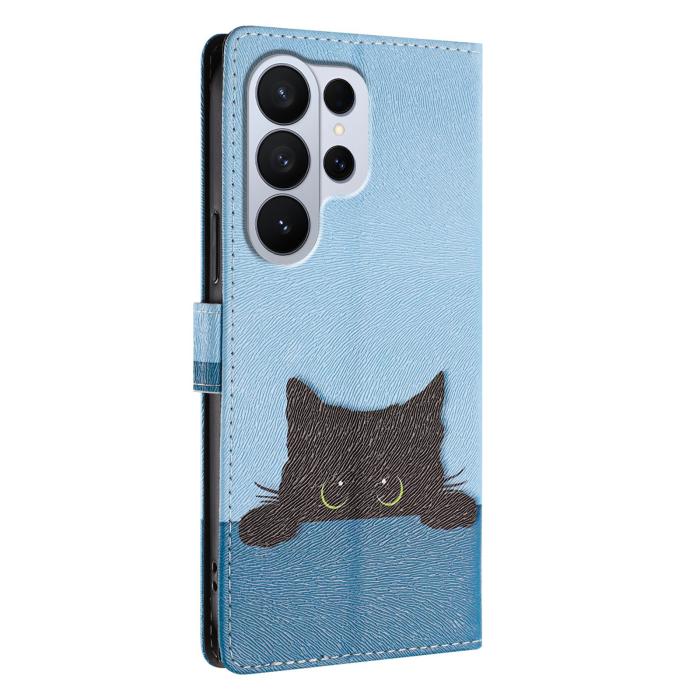 Bild 4,  Samsung Galaxy S26 Ultra Fodral Med Tryck Svart Katt - Teknikhallen.se