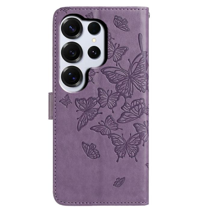 Bild 5,  Samsung Galaxy S26 Ultra Fodral Fjäril Tryck Lila - Teknikhallen.se