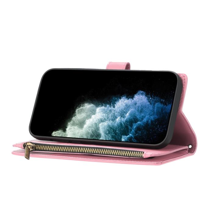 Bild 6,  Samsung Galaxy S26 Ultra Fodral Multifunktionellt Läder Rosa - Teknikhallen.se