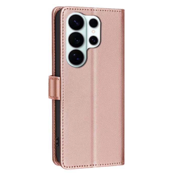 Bild 3, BINFEN BINFEN Samsung Galaxy S26 Ultra Fodral RFID Läder Roséguld - Teknikhallen.se