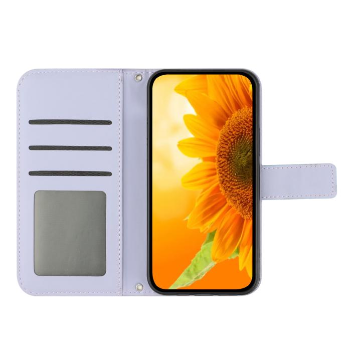 Bild 3,  Samsung Galaxy S26 Ultra Fodral Solros Tryck Lila - Teknikhallen.se