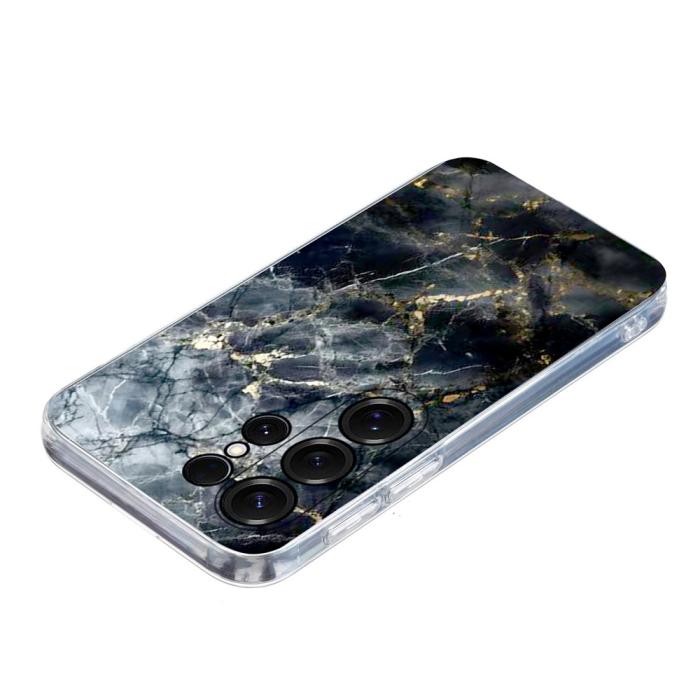 Bild 4,  Samsung Galaxy S26 Ultra Skal Marmor TPU Svart - Teknikhallen.se
