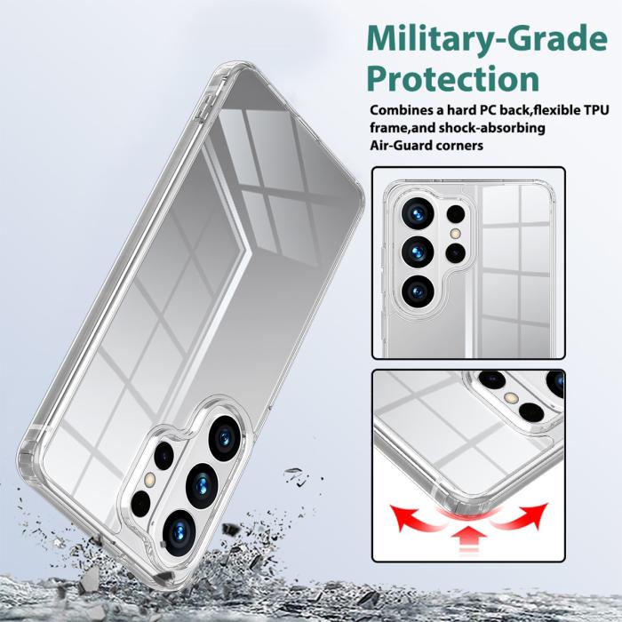 Bild 4,  Samsung Galaxy S26 Ultra Skal Shockproof Hybrid Transparent - Teknikhallen.se