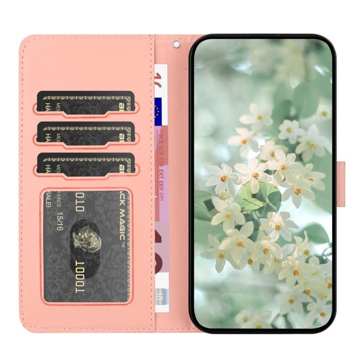 Bild 2,  Samsung Galaxy S26 Ultra Fodral Med Blommigt Tryck Rosa - Teknikhallen.se