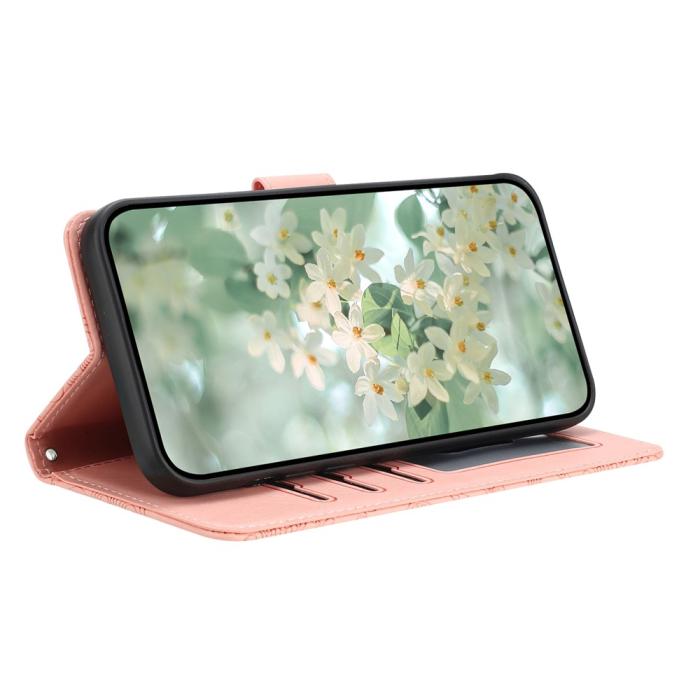 Bild 3,  Samsung Galaxy S26 Ultra Fodral Med Blommigt Tryck Rosa - Teknikhallen.se