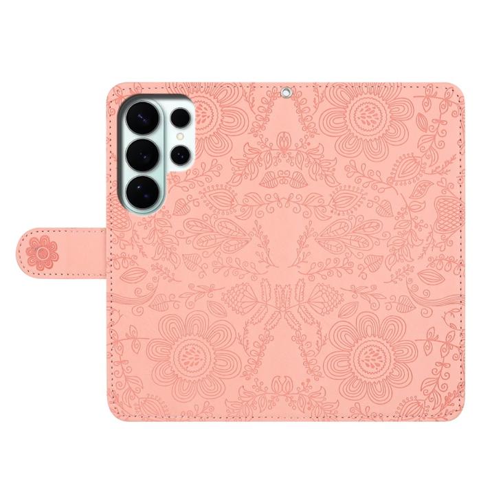 Bild 4,  Samsung Galaxy S26 Ultra Fodral Med Blommigt Tryck Rosa - Teknikhallen.se