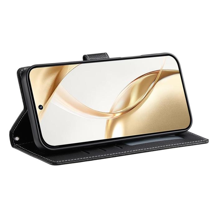 Bild 4,  Samsung Galaxy S26 Ultra Plånboksfodral Läder Svart - Teknikhallen.se