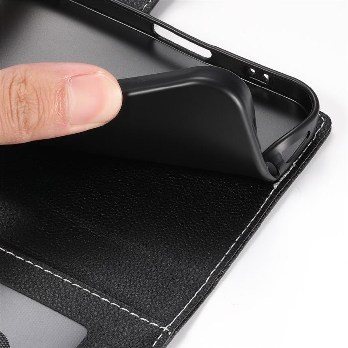 Bild 6,  Samsung Galaxy S26 Ultra Plånboksfodral Läder Svart - Teknikhallen.se