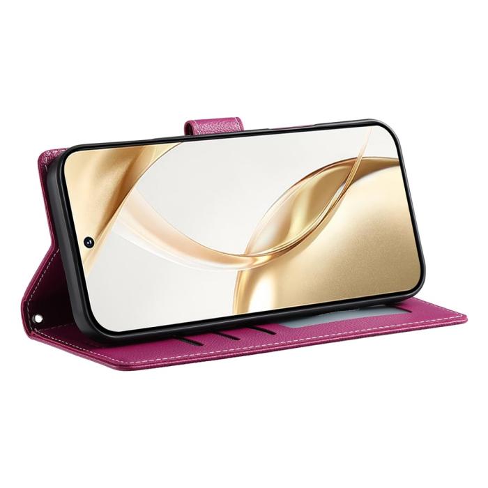 Bild 4,  Samsung Galaxy S26 Ultra Plånboksfodral Läder Rosa - Teknikhallen.se