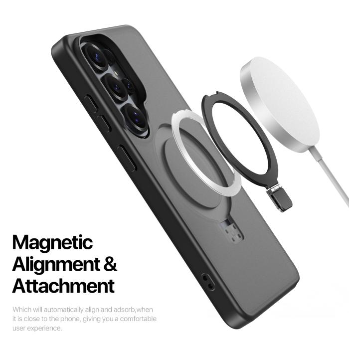 Bild 6, DUX DUCIS DUX DUCIS Galaxy S26 Ultra Skal MagSafe Kickstand Yind Series - Teknikhallen.se