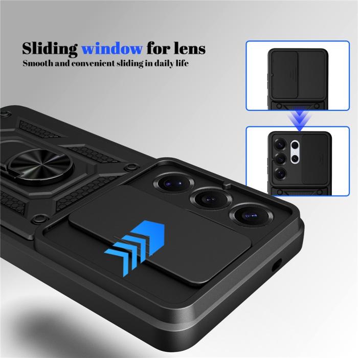 Bild 5,  Samsung Galaxy S26 Ultra Skal CamShield Ring Hybrid Svart - Teknikhallen.se