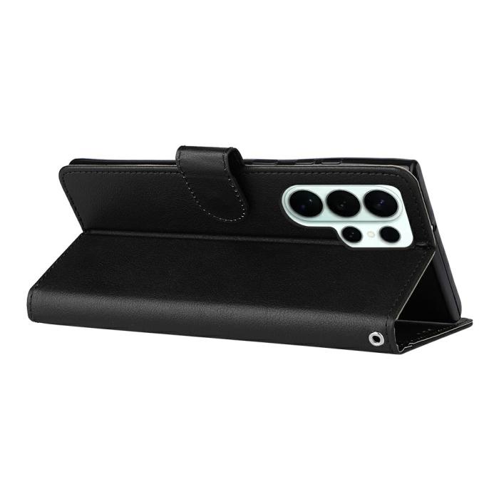 Bild 4,  Samsung Galaxy S26 Ultra Fodral Läder Svart - Teknikhallen.se