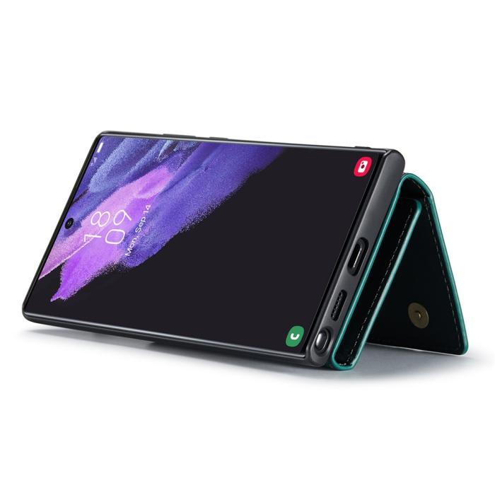 Bild 3, DG.MING DG.MING Galaxy S26 Ultra 2in1 Skal Med Avtagbart Kortfack Grön - Teknikhallen.se
