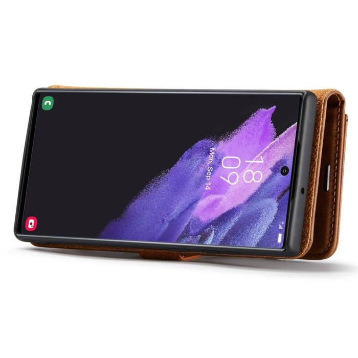 Bild 3, DG.MING DG.MING Galaxy S26 Ultra 2in1 Magnet Fodral / Skal Brun - Teknikhallen.se