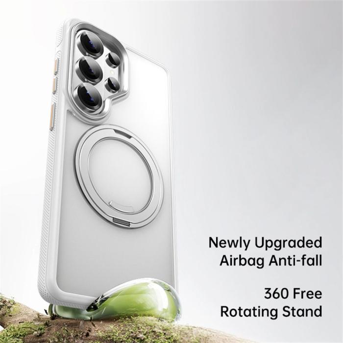 Bild 2,  Samsung Galaxy S26 Ultra Skal MagSafe Kickstand Vit - Teknikhallen.se