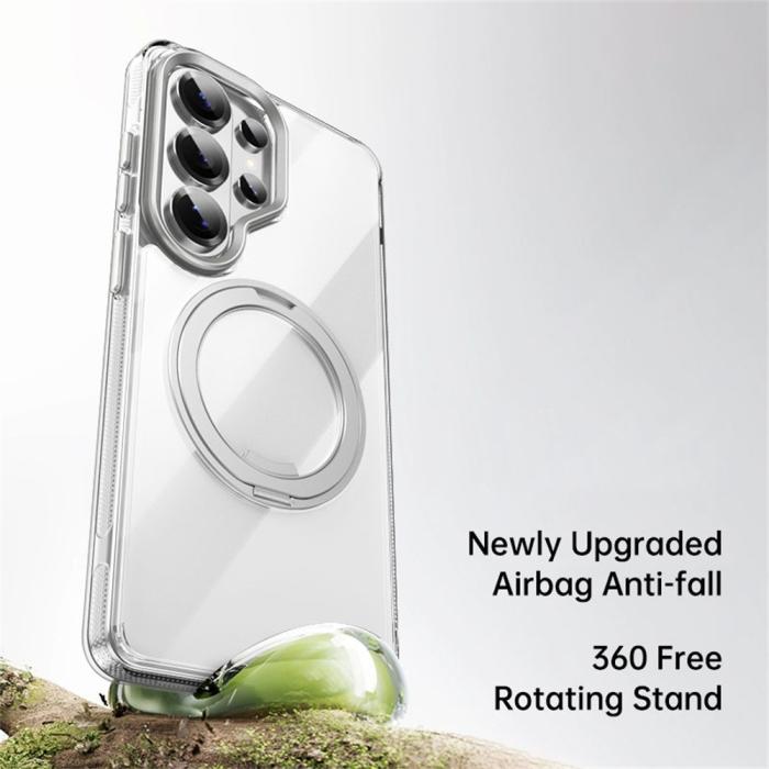 Bild 2,  Samsung Galaxy S26 Ultra Skal MagSafe Kickstand Transparent - Teknikhallen.se