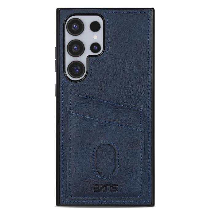 Bild 3, AZNS AZNS Samsung Galaxy S26 Ultra Skal Med Kortfack Läder Blå - Teknikhallen.se