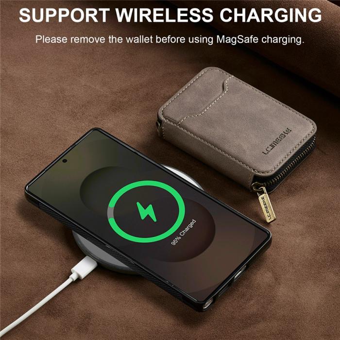 Bild 6, LC.IMEEKE LC.IMEEKE Samsung Galaxy S26 Ultra Skal Avtagbar Korthållare - Teknikhallen.se