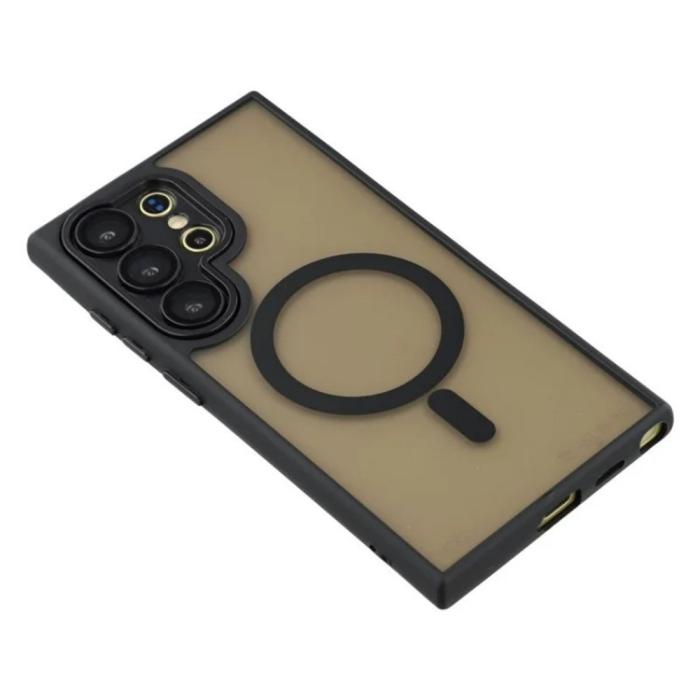 Bild 4, WANLONFENG WANLONFENG Galaxy S26 Ultra Skal MagSafe Shockproof Svart - Teknikhallen.se