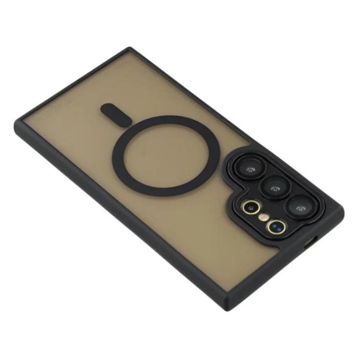 Bild 5, WANLONFENG WANLONFENG Galaxy S26 Ultra Skal MagSafe Shockproof Svart - Teknikhallen.se