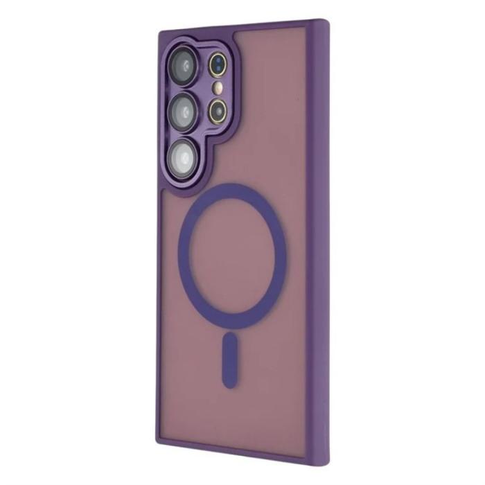 Bild 3, WANLONFENG WANLONFENG Galaxy S26 Ultra Skal MagSafe Shockproof Lila - Teknikhallen.se