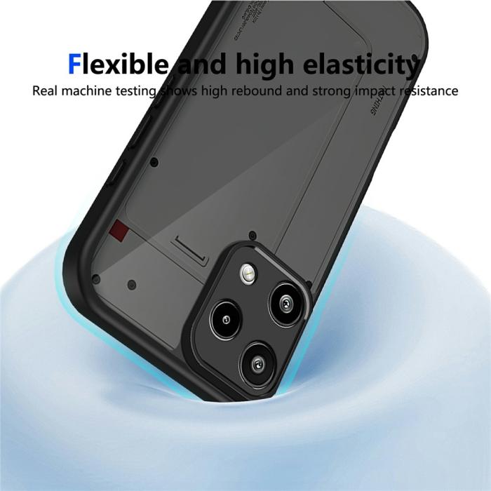 Bild 6,  Nothing Phone 3a Lite Skal Hybrid Transparent / Svart - Teknikhallen.se
