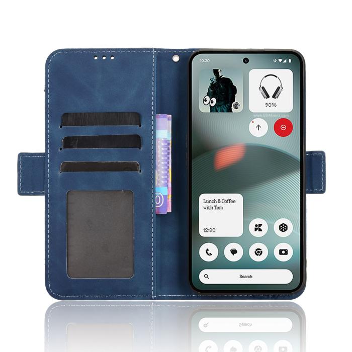 Bild 5,  Nothing Phone 3a Lite Fodral Med Avtagbart Kortfodral Läder - Teknikhallen.se
