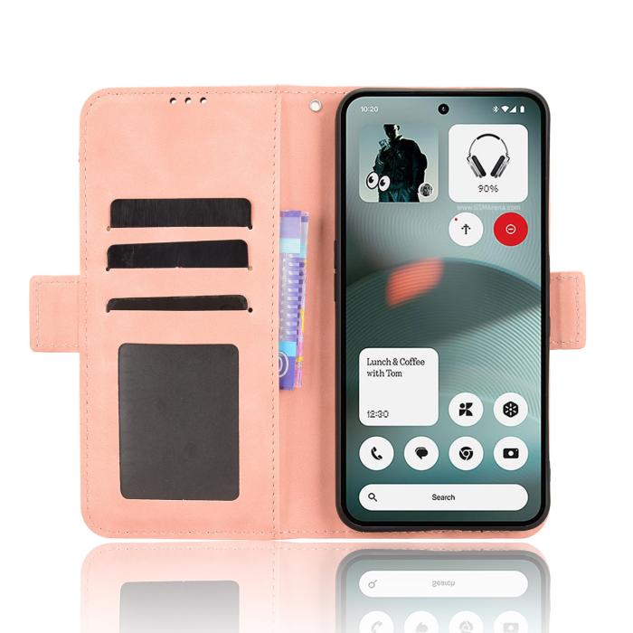 Bild 5,  Nothing Phone 3a Lite Fodral Med Avtagbart Kortfodral Läder - Teknikhallen.se