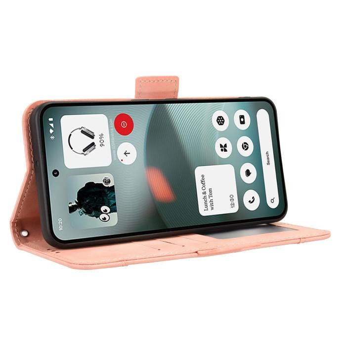 Bild 6,  Nothing Phone 3a Lite Fodral Med Avtagbart Kortfodral Läder - Teknikhallen.se