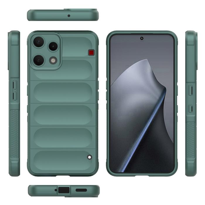 Bild 6,  Nothing Phone 3a Lite Skal Magic Shield Grön - Teknikhallen.se