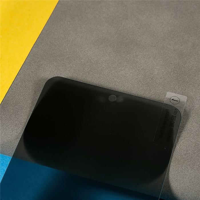 Bild 4,  Nothing Phone 3a Lite Skärmskydd Härdat Glas Privacy - Teknikhallen.se