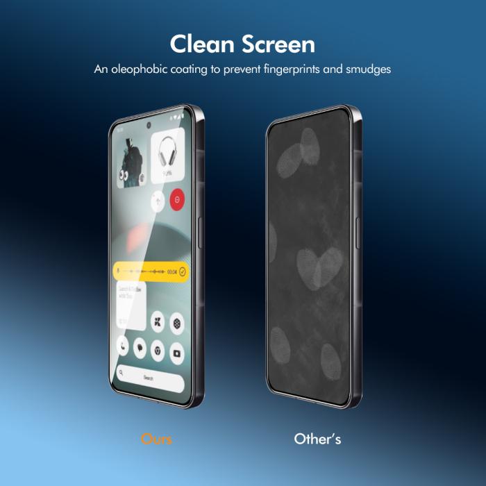 Bild 3, ENKAY ENKAY Nothing Phone 3a Lite 2-PACK Skärmskydd Härdat Glas - Teknikhallen.se