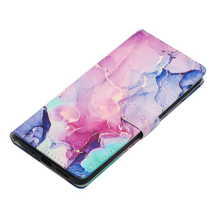 Bild 4,  Samsung Galaxy A37 5G Fodral Med Tryck Rosa Marmor - Teknikhallen.se