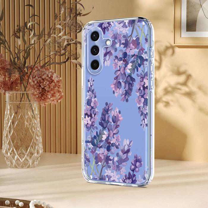 Bild 5,  Samsung Galaxy A57 5G Skal Med Tryck Blommor - Teknikhallen.se