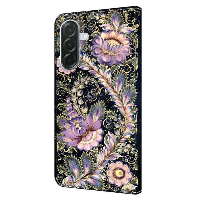 Bild 5,  Samsung Galaxy A37 5G Fodral Läder Vintage Gold Pin - Teknikhallen.se