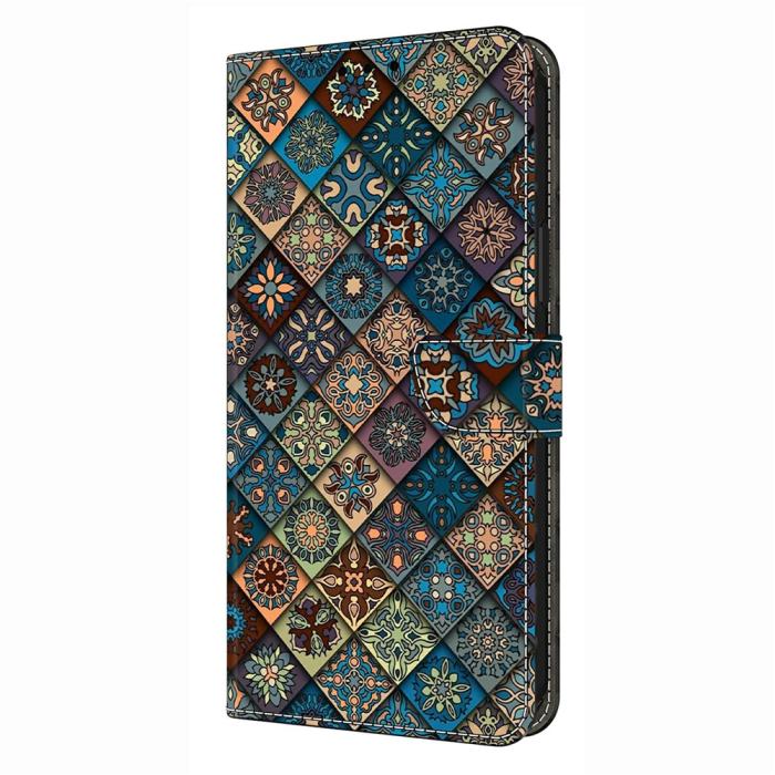 Bild 4,  Samsung Galaxy A37 5G Fodral Läder Mandala Blommor - Teknikhallen.se