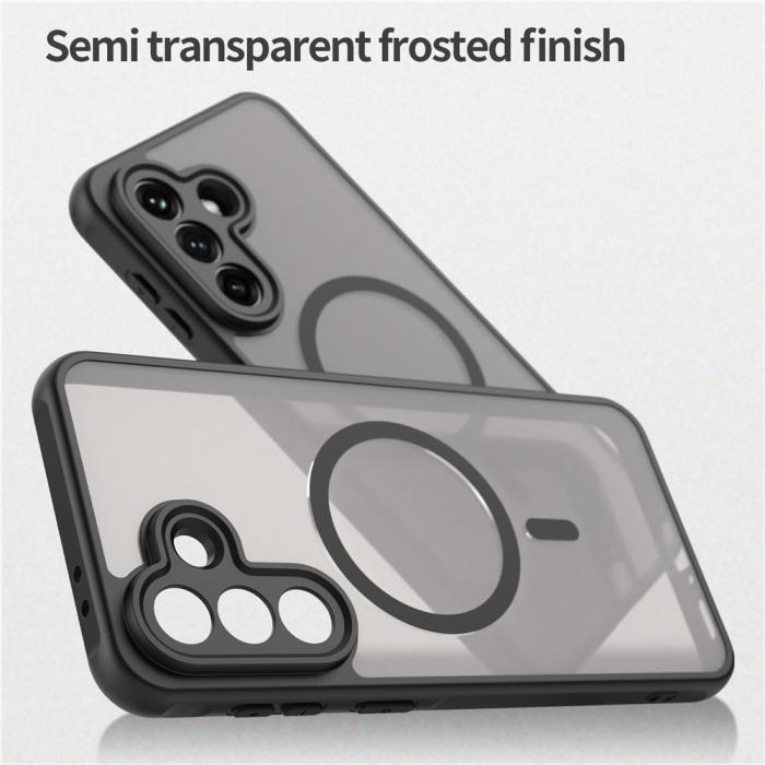 Bild 4,  Samsung Galaxy A37 5G Skal MagSafe Hybrid Svart - Teknikhallen.se