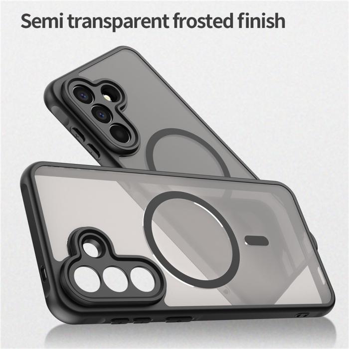 Bild 4,  Samsung Galaxy A57 5G Skal MagSafe Hybrid Svart - Teknikhallen.se