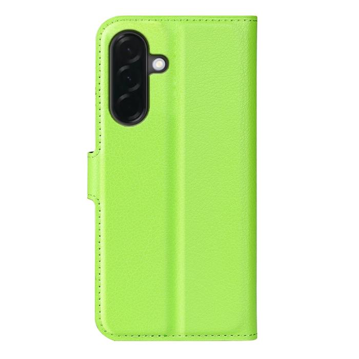 Bild 6,  Samsung Galaxy A37 5G Fodral Litchi Läder Grön - Teknikhallen.se
