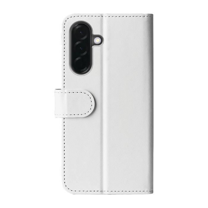 Bild 6,  Samsung Galaxy A37 5G Fodral Crazy Horse Läder Vit - Teknikhallen.se